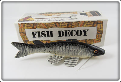 Carl Christiansen Catfish Decoy In Box
