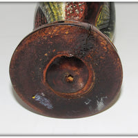 Carl Christiansen Walleye, Musky & Pike Carved Vase