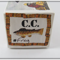 Carl Christiansen Frog Decoy In Box
