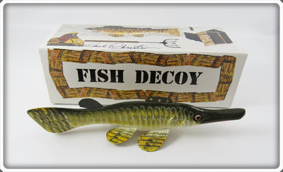 Carl Christiansen Gar Decoy In Box
