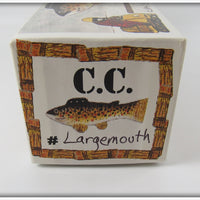 Carl Christiansen Largemouth Bass Decoy In Box