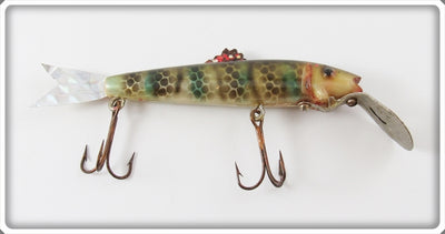 Vintage Bud Stewart Shinner Minnow Lure