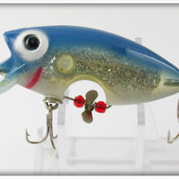 Poe's Anchovy Blue Silver Loco-Motion In Box 417