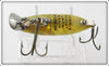 Heddon Yellow & Black Waterwave River Runt Spook Sinker