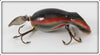 Vintage Bud Stewart Black & Red Crippled Mouse Lure