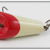 Vintage Wise Sportsman Supply Red & White Jim Dandy Lure