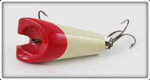 Vintage Wise Sportsman Supply Red & White Jim Dandy Lure