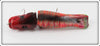 Bud Stewart Red Jointed Open Mouth Minnow