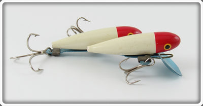 Vintage Staley Johnson Red & White Twin Minn Lure 