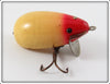 Vintage Weller Red & White Mouse Lure