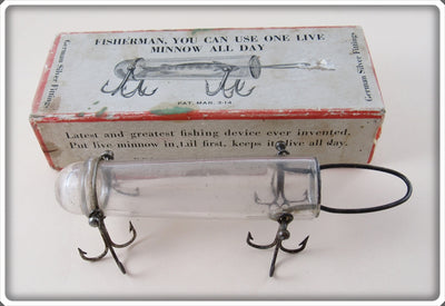 Detroit Glass Minnow Tube In Correct Box