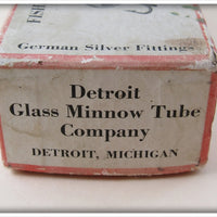 Detroit Glass Minnow Tube In Correct Box