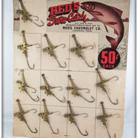 Red's Chevrolet Co Red's Sure Catch Hooks Dealer Display