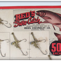 Red's Chevrolet Co Red's Sure Catch Hooks Dealer Display