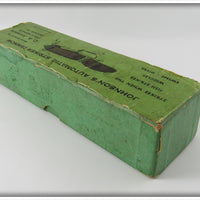 C. A. Johnson's Gold Flash Musky Automatic Striker Minnow In Box