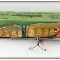 C. A. Johnson's Musky Automatic Striker Minnow Lure In Box