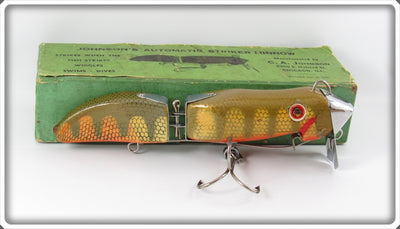 C. A. Johnson's Musky Automatic Striker Minnow Lure In Box