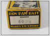 Paw Paw Red Head White Old Chub Sucker In Box