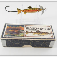 Macatawa Bait Co Rainbow Trout Minnow Lure In Box 