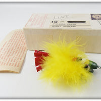 A & H Products Yellow Adamson Multi-Use Fish Lure In Box