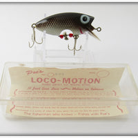 Vintage Poe's Brown Shad Loco-Motion Lure In Box