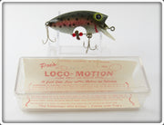 Poe's Rainbow Trout With Sparkles Loco-Motion In Box