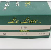Frenchy LaMay Orange Scale Le Lure Bird In Box