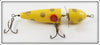 Charlie Wepfer Yellow Gold Spots Thuja Rotary Head Lure