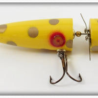 Charlie Wepfer Yellow Gold Spots Thuja Rotary Head Lure