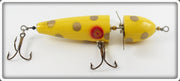 Charlie Wepfer Yellow Gold Spots Thuja Rotary Head Lure