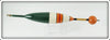 Ideal 11" Green, Orange & White Bobber Float