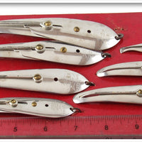 Nungesser Troller Bait Co Lucky Seven Casting & Trolling Spoons Set