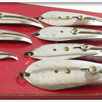 Nungesser Troller Bait Co Lucky Seven Casting & Trolling Spoons Set