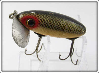 Arbogast Black Silver Scale Jitterbug