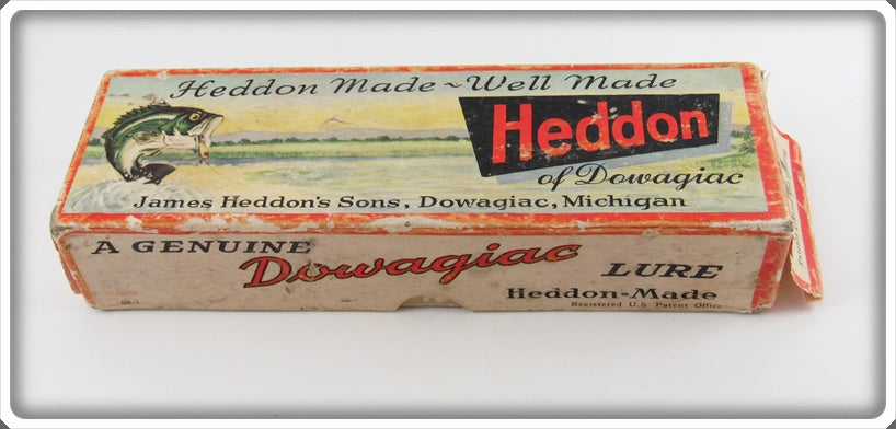 Vintage Heddon Shad Giant Vamp Empty Box 7550 SD 