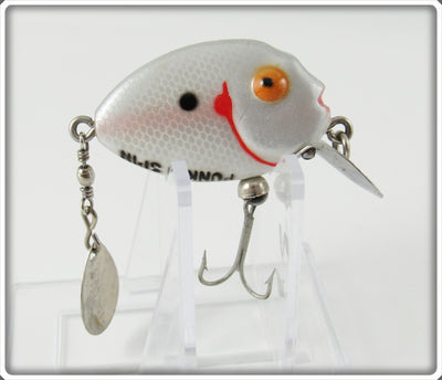 Vintage Heddon Silver Shad Tiny Punkin Spin Lure 382 SSD 