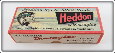 Vintage Heddon Of Dowagiac Unmarked Empty Banner Box 