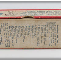 Heddon Dowagiac Minnow Unmarked Empty Up Bass Box