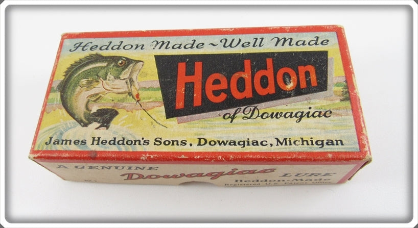 Heddon Yellow Shore Punkinseed Spook Empty Box 9630 XRY