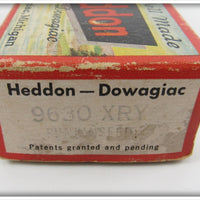 Heddon Yellow Shore Punkinseed Spook Empty Box 9630 XRY