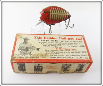 Heddon Goldfish Shore 730 Punkinseed In Correct Box 730XSK Punkin-Seed