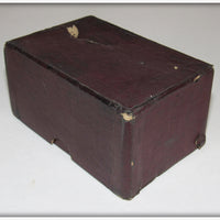 Meisselbach & Bro Tripart No. 580 Baitcasting Reel In Maroon Box