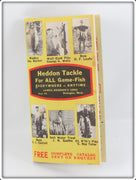 Vintage Heddon Tackle For All Game Fish Yellow Pocket Catalog