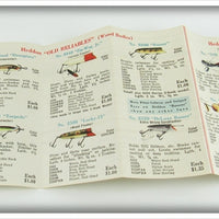 Heddon Tackle For All Game Fish Yellow Pocket Catalog