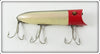 Vintage Heddon Red Head Shiner Lucky 13 Lure 2509PRH