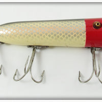 Vintage Heddon Red Head Shiner Lucky 13 Lure 2509PRH