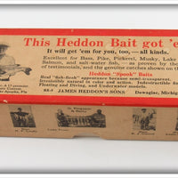 Vintage Heddon Shad Giant Vamp Empty Lure Box 7550 SD