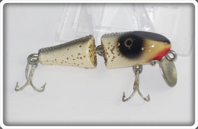 Vintage CCBC Creek Chub Shur Strike Silver Flash Spinning Pikie Lure