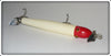 Shur Strike Red & White Glass Eye Style L Torpedo