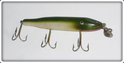 Vintage Creek Chub A L & W Silver Shiner Plastic Pikie Lure